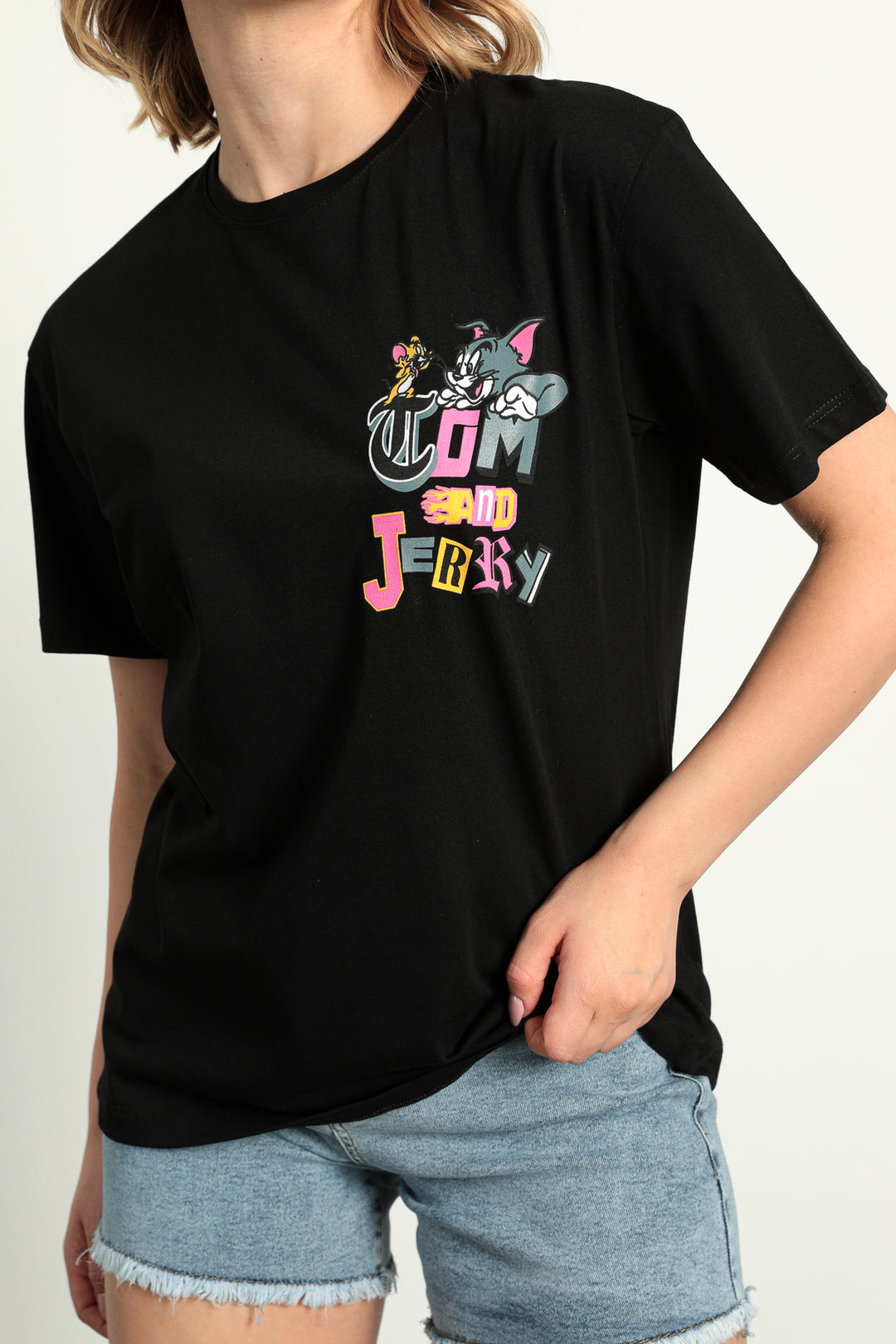 MPL Woman Tom And Jerry Printed T-shirt - Lerma
