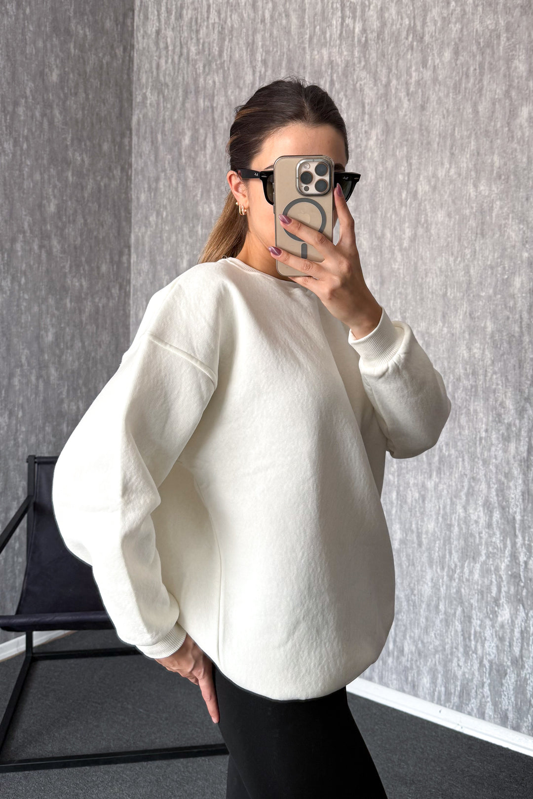 MPL Woman 3 Yarn Oversize Sweat 21620 - Glen Burnie