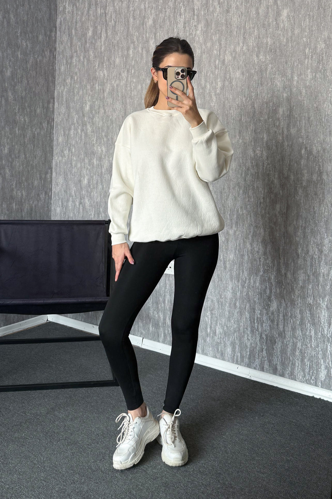 MPL Woman 3 Yarn Oversize Sweat 21620 - Glen Burnie