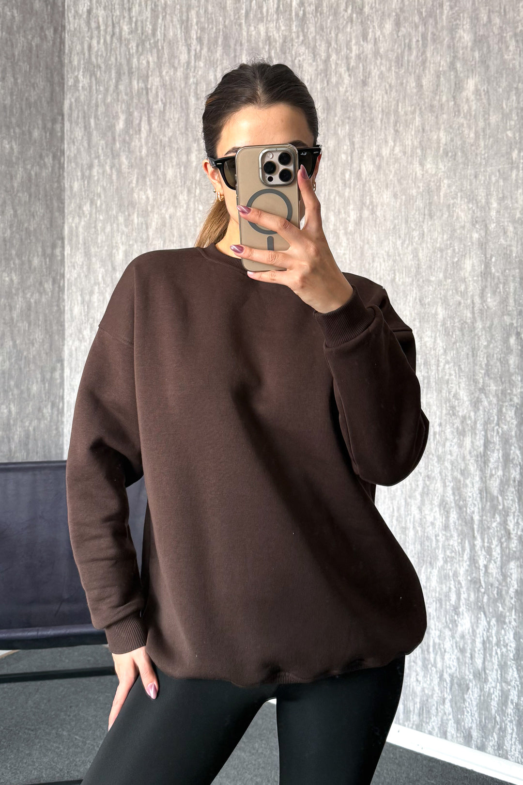 MPL Kadın 3 İp Oversıze Sweat 21620 - Eden Prairie