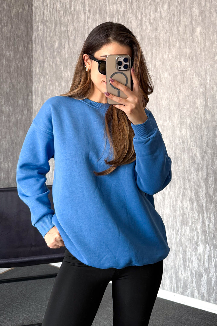 MPL Kadın 3 İp Oversıze Sweat 21620 - Waregem