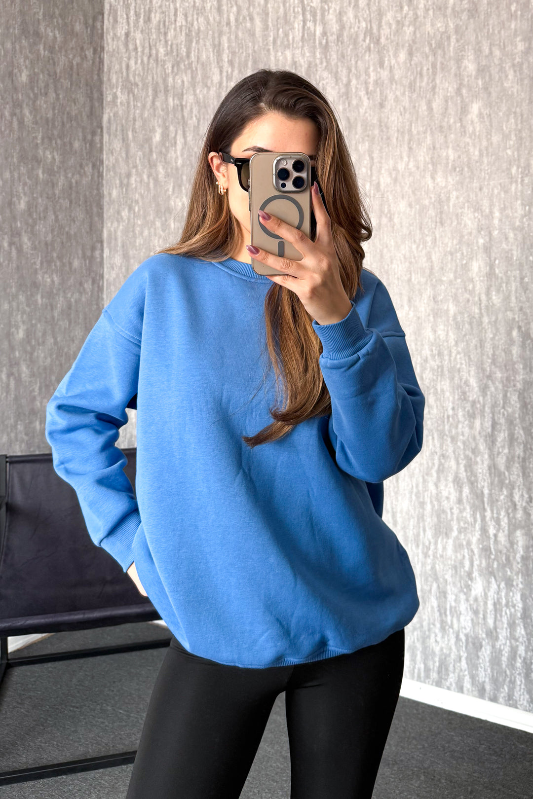 MPL Kadın 3 İp Oversıze Sweat 21620 - Waregem