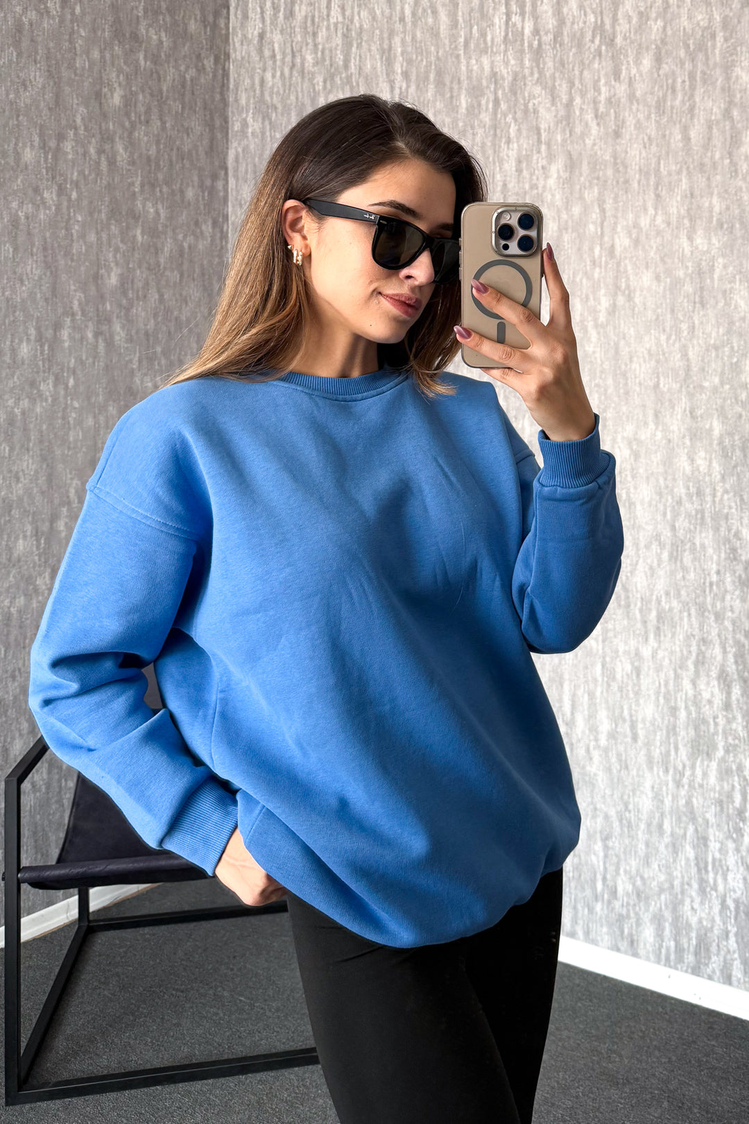 MPL Kadın 3 İp Oversıze Sweat 21620 - Waregem