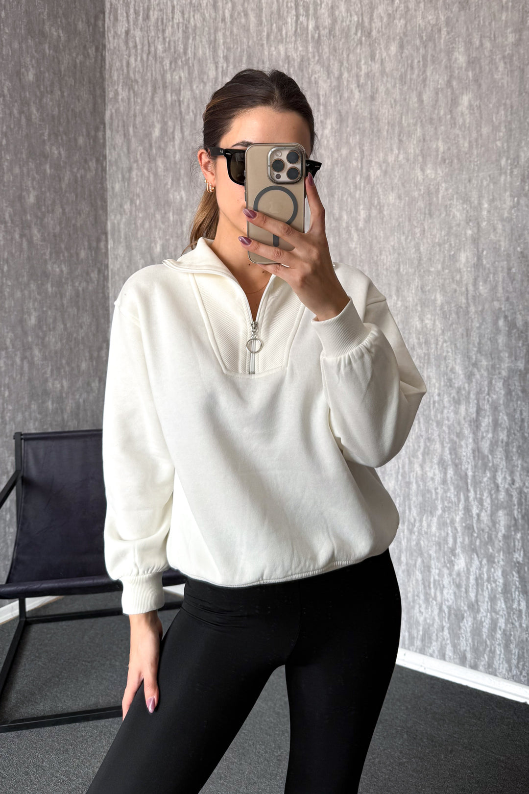 MPL Kadın Kamyoncu Fermuarlı Sweat 21971 - Cupertino