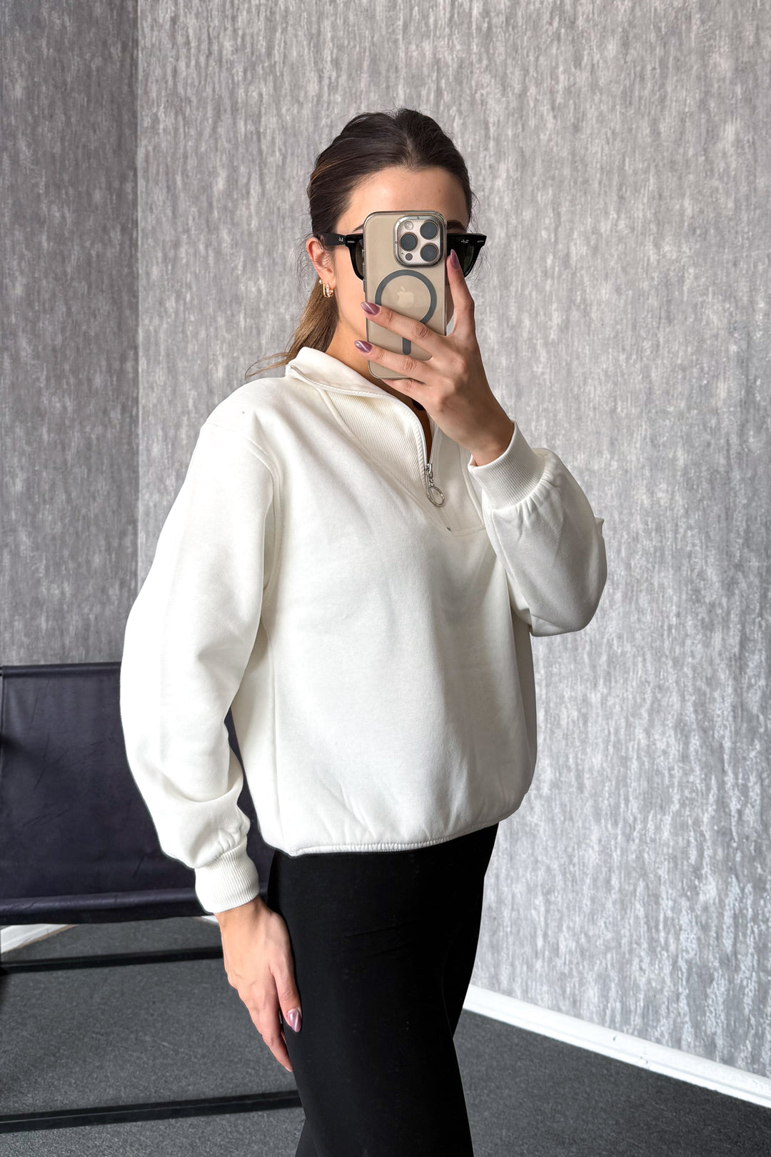 MPL Kadın Kamyoncu Fermuarlı Sweat 21971 - Cupertino