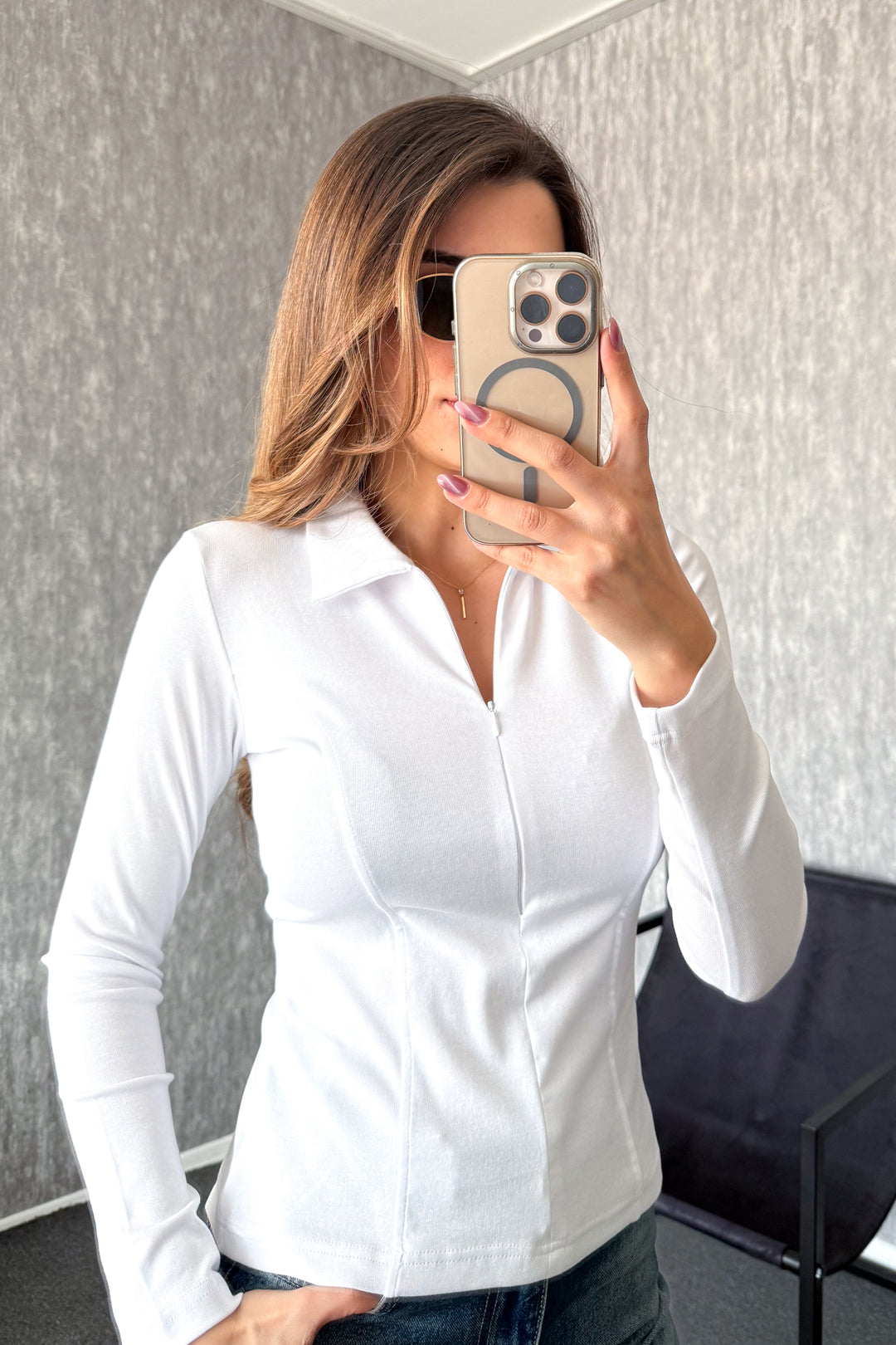 MPL Kadın Gömlek Yaka Uzun Kol Body 22113 - Arnsberg