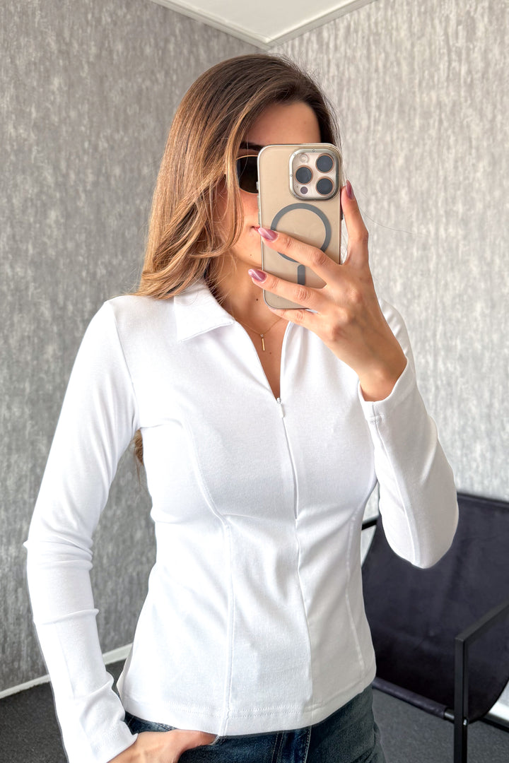 MPL Kadın Gömlek Yaka Uzun Kol Body 22113 - Arnsberg