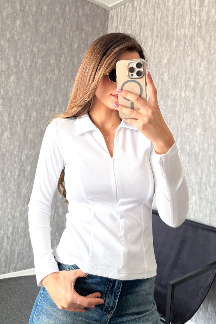 MPL Kadın Gömlek Yaka Uzun Kol Body 22113 - Arnsberg