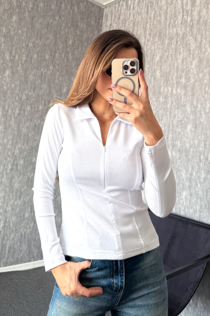 MPL Kadın Gömlek Yaka Uzun Kol Body 22113 - Arnsberg