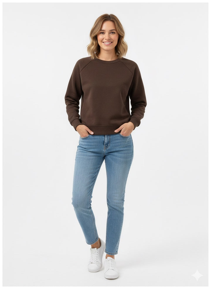 MPL Kadın 3 İp Bisiklet Yaka Sweat - Istres