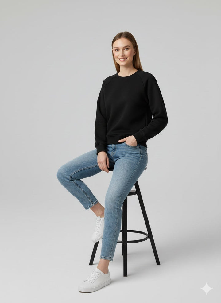 MPL Kadın 3 İp Bisiklet Yaka Sweat - Oakville