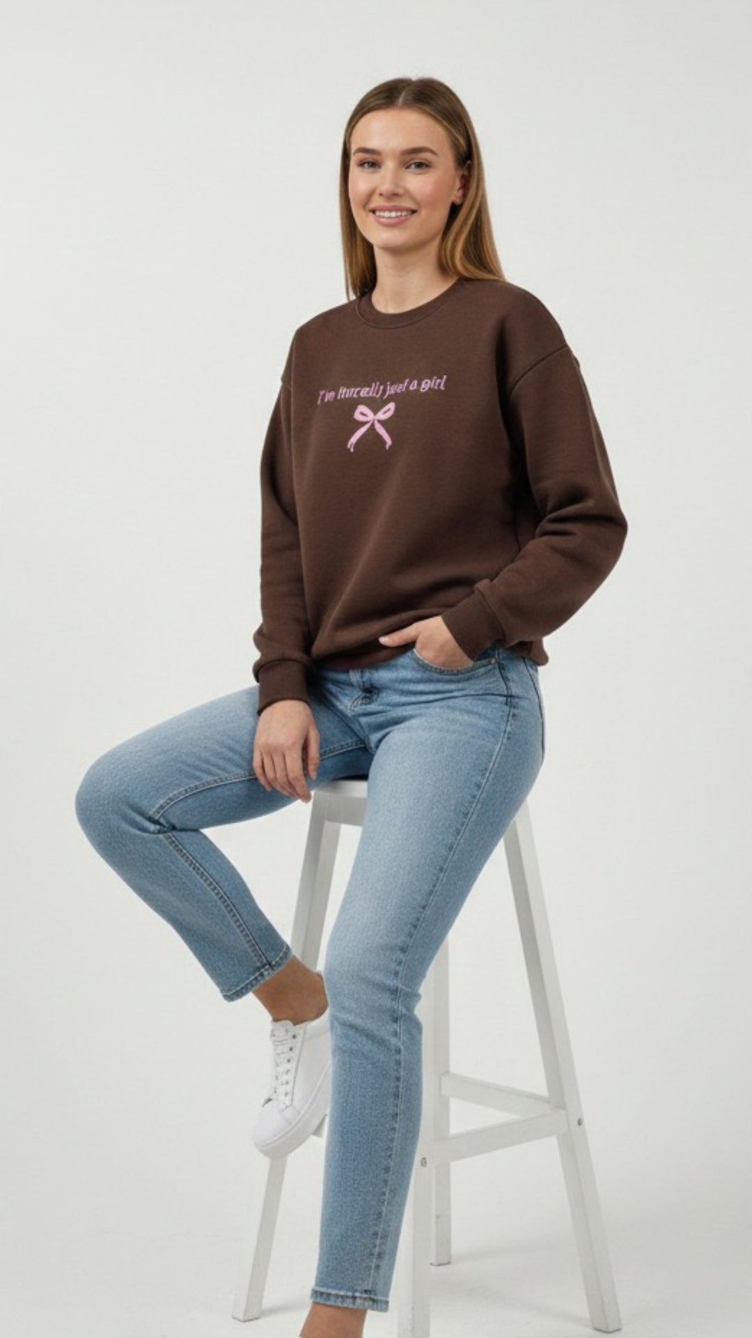 MPL Kadın Fiyonk Baskılı 3 İp Sweat - Foggia