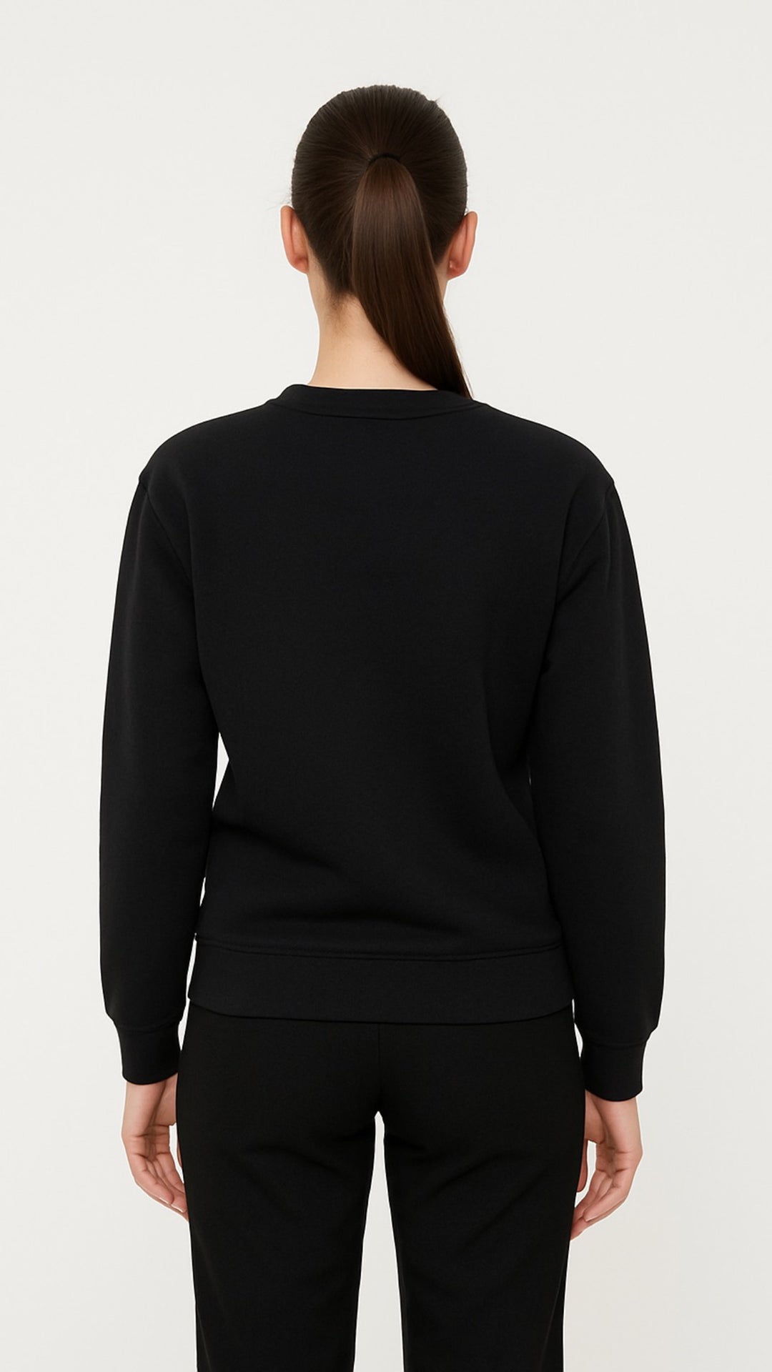 MPL Woman Bow Printed 3 Yarn Sweatshirt - Wentzville