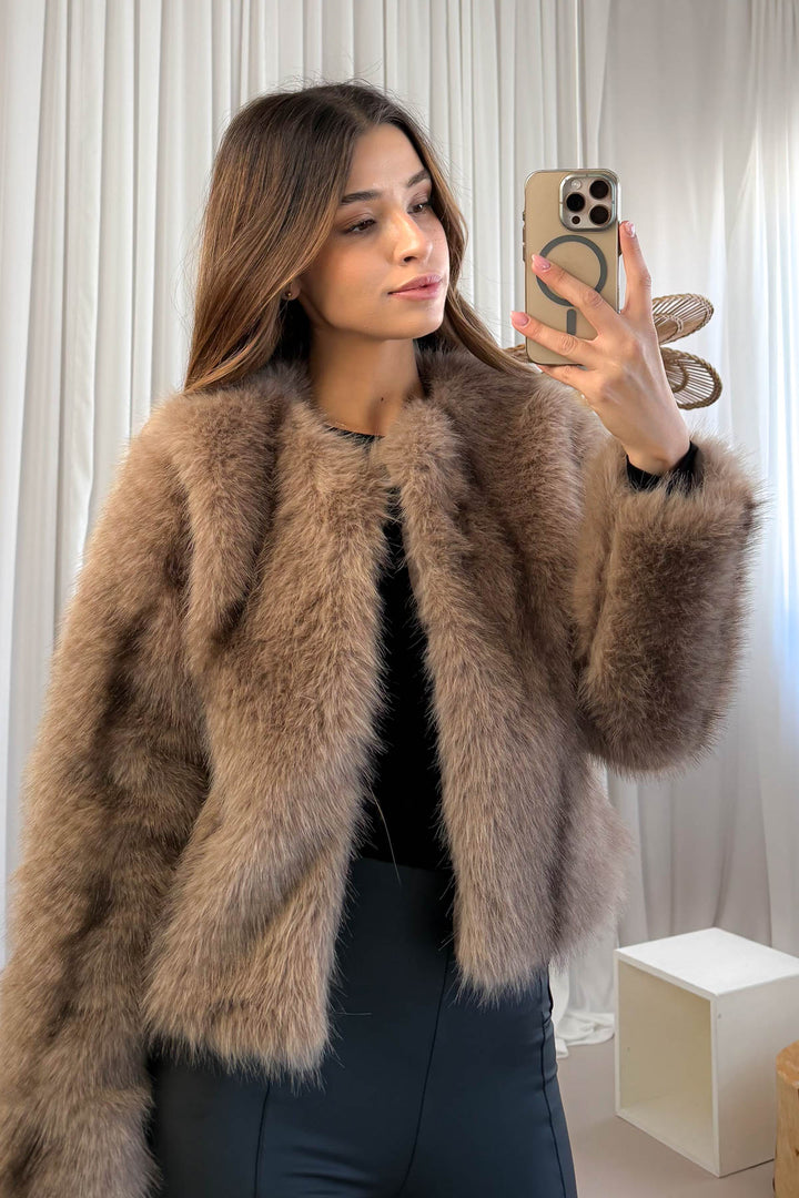 MPL Women's Hooded Plush Coat 5150 - Ajaccio