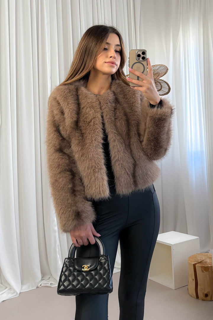 MPL Women's Hooded Plush Coat 5150 - Ajaccio