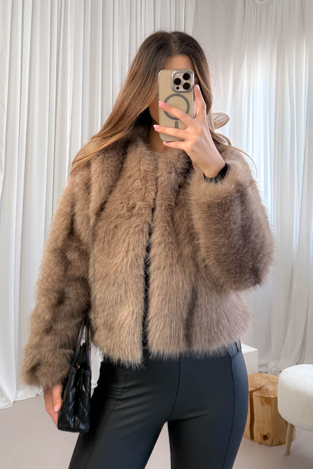 MPL Women's Hooded Plush Coat 5150 - Ajaccio