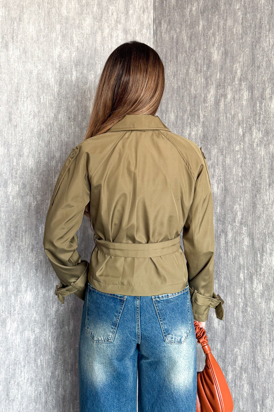 MPL Kadın Kısa Kuşaklı Trençkot 5970 - Lauderhill