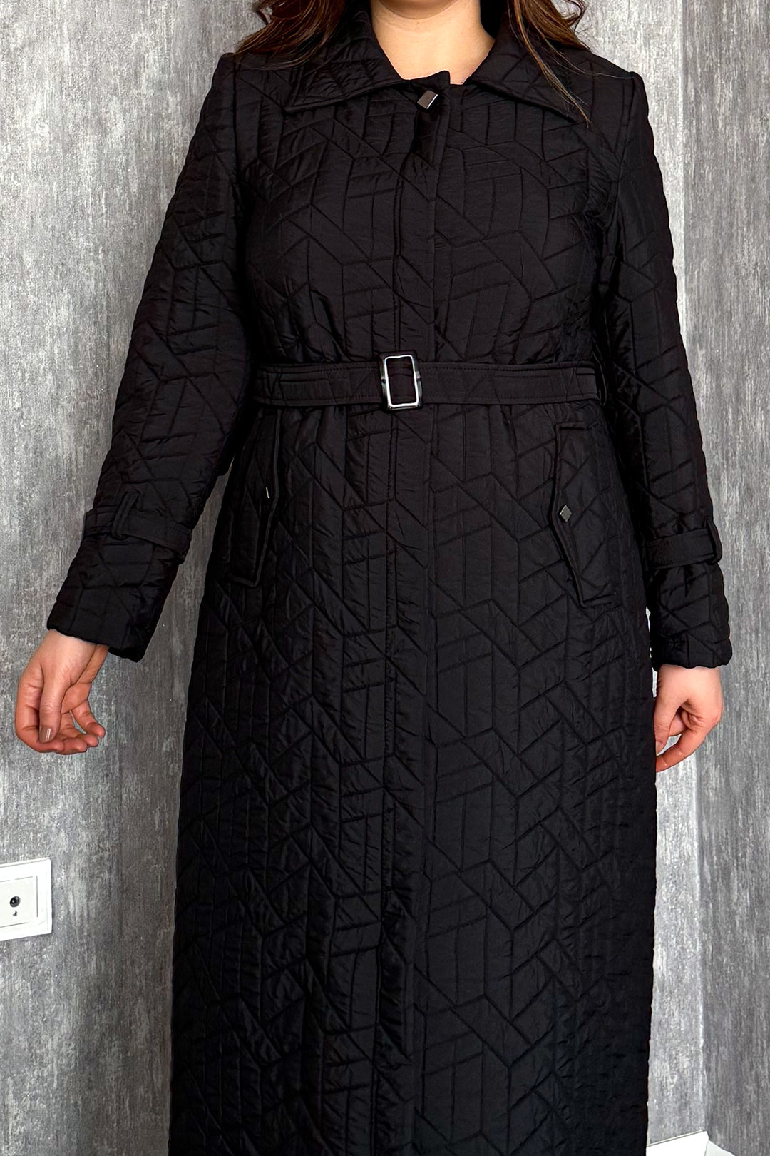 MPL Woman Quilted Long Coat - Yasynuvata