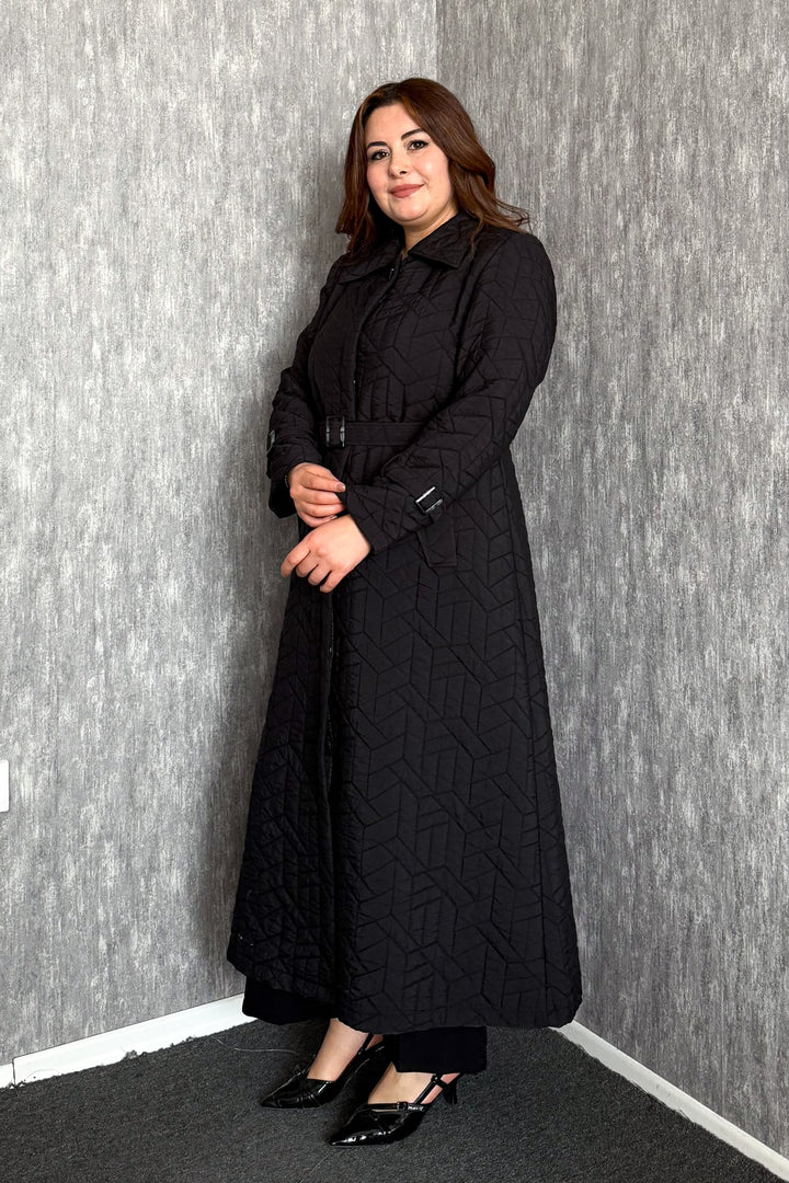 MPL Woman Quilted Long Coat - Yasynuvata