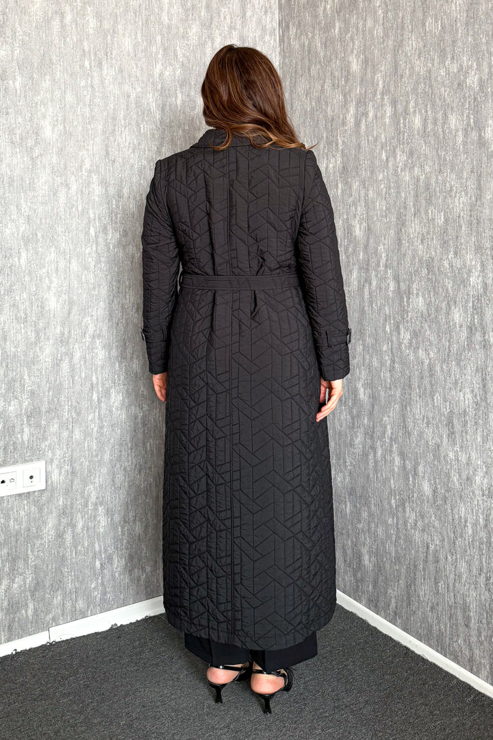MPL Woman Quilted Long Coat - Yasynuvata