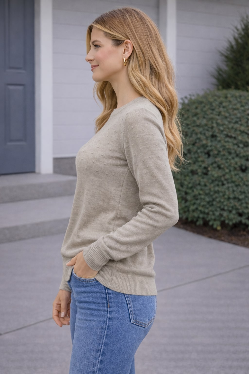 MPL Woman Top Pom Pom Patterned Sweater 4157 - Richmond
