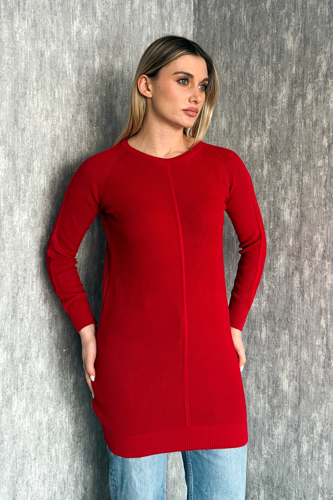 MPL Kadın Selanik Triko Tunik 5014 - Woodley