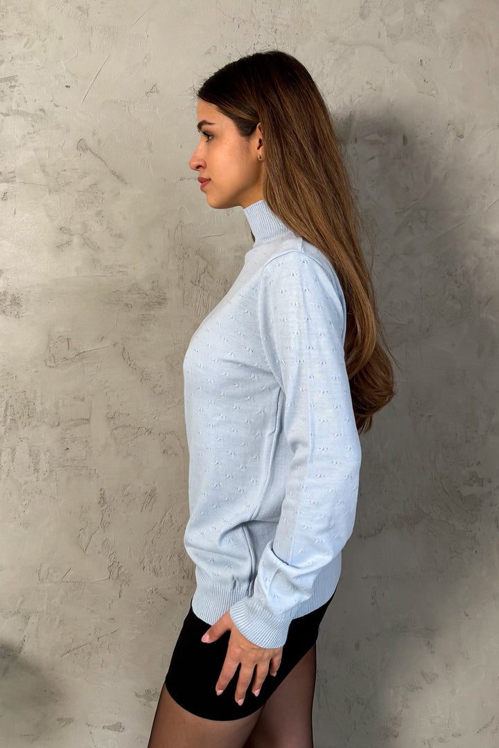MPL Woman Half Fisherman Sweater 5353 - Manchester