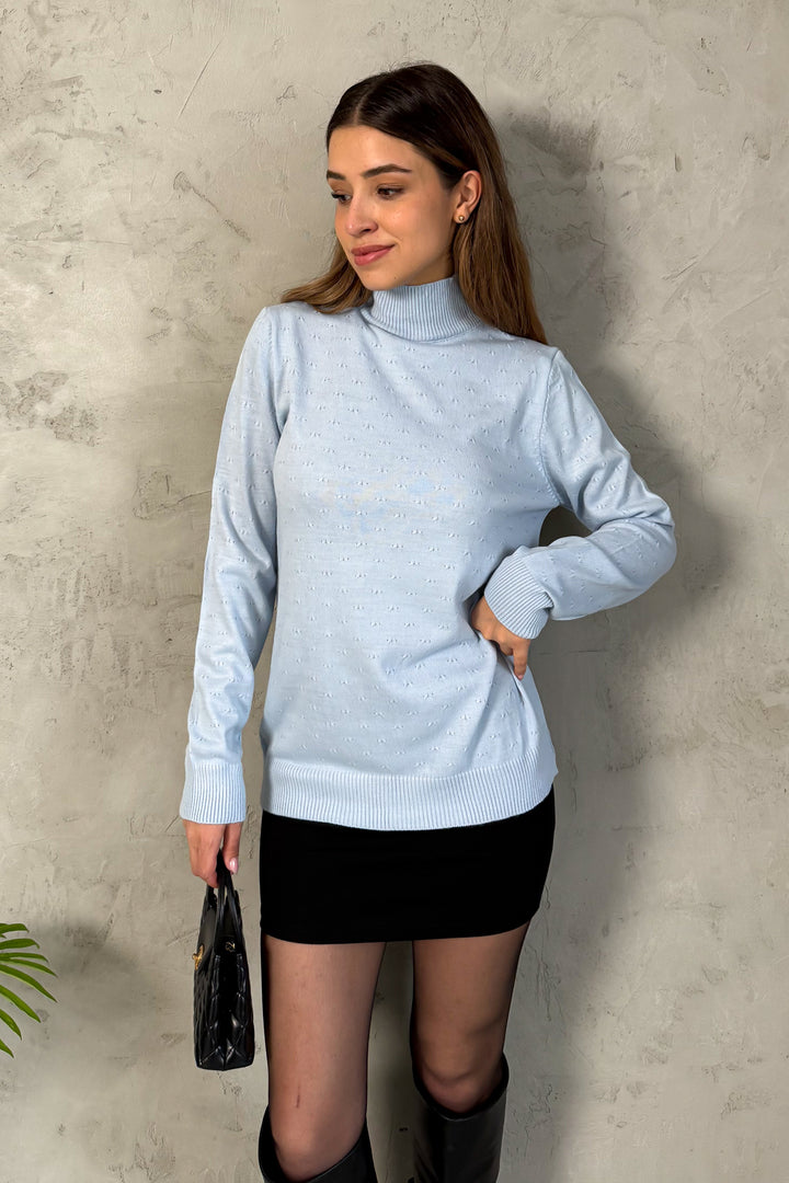 MPL Woman Half Fisherman Sweater 5353 - Manchester