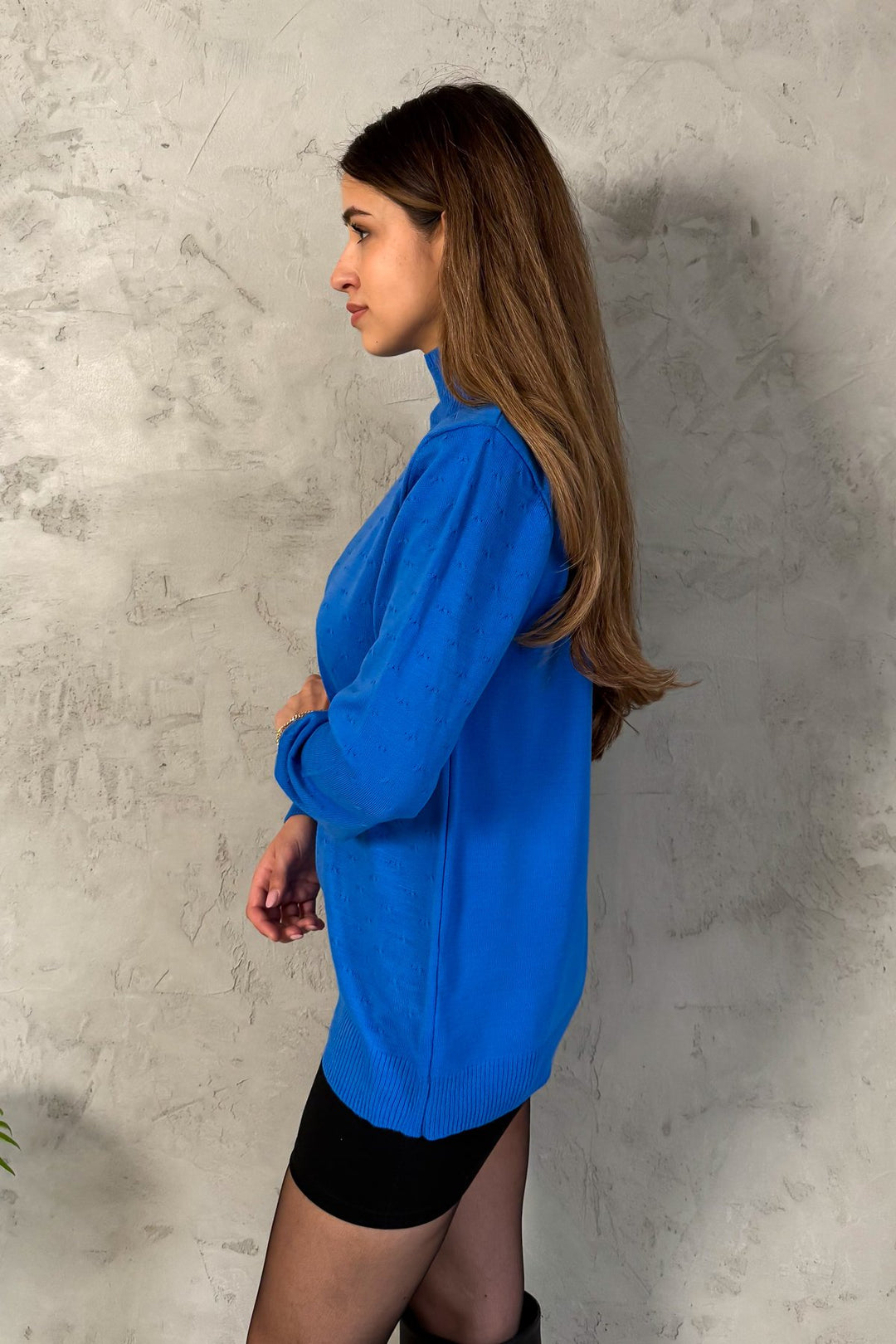 MPL Woman Half Fisherman Sweater 5353 - Mazatlán
