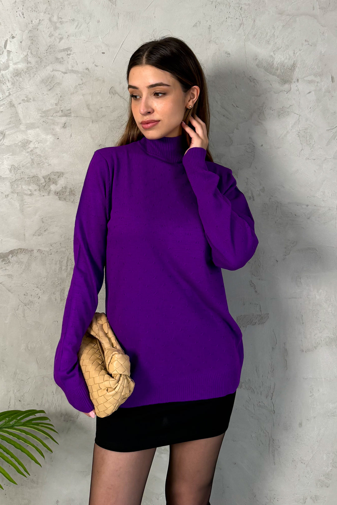 MPL Woman Half Fisherman Sweater 5353 - Eastpointe
