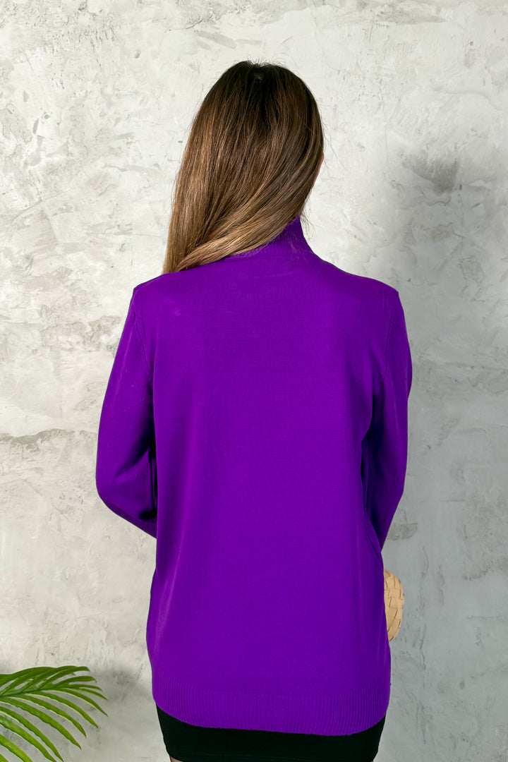 MPL Woman Half Fisherman Sweater 5353 - Eastpointe