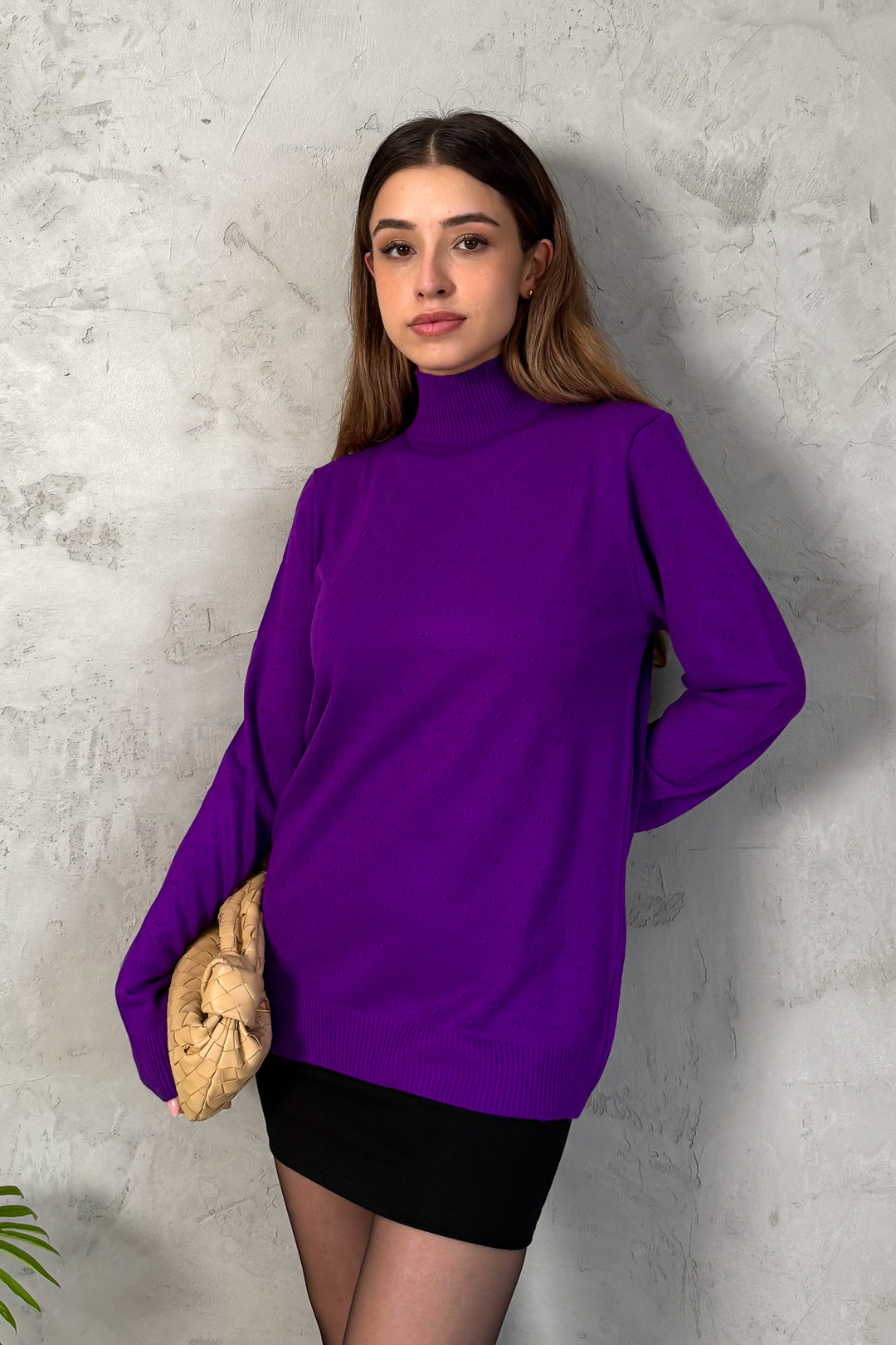 MPL Woman Half Fisherman Sweater 5353 - Eastpointe