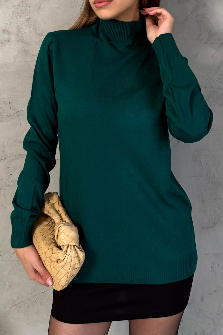 MPL Woman Half Fisherman Sweater 5353 - Roseville