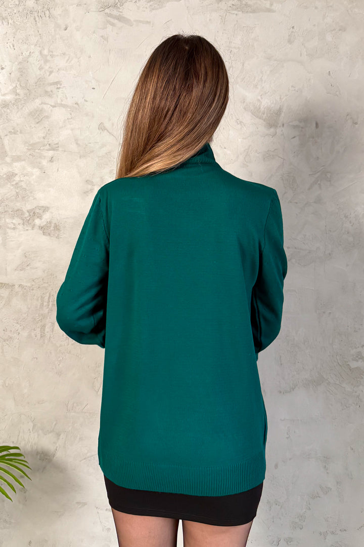 MPL Woman Half Fisherman Sweater 5353 - Roseville