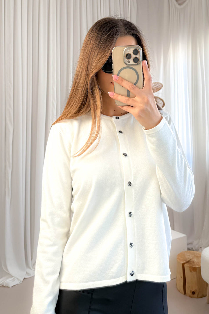 MPL Women's Buttoned Loose Cardigan 5705 - Weimar