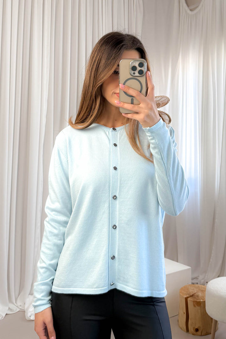 MPL Women's Buttoned Loose Cardigan 5705 - Telford