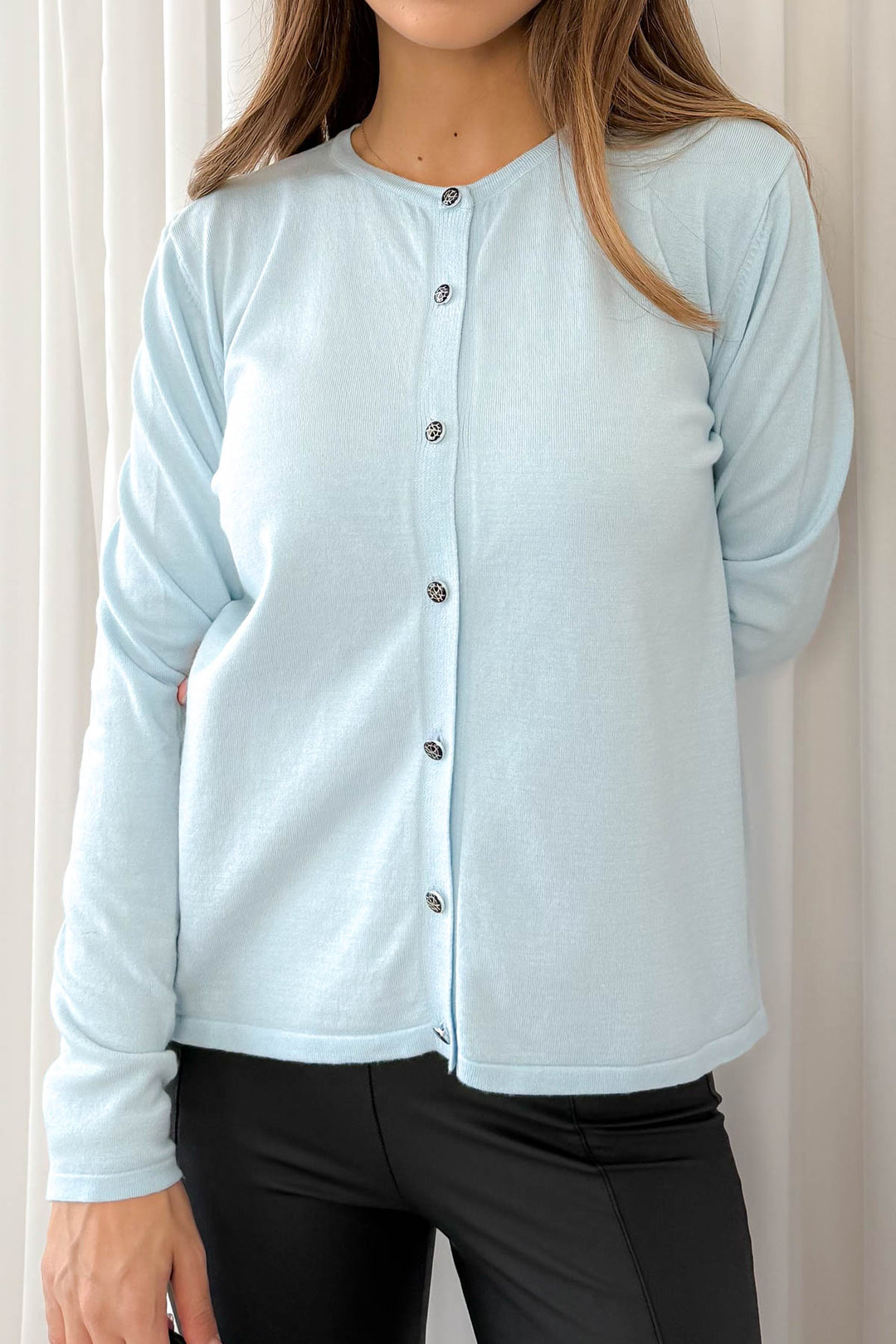 MPL Women's Buttoned Loose Cardigan 5705 - Telford