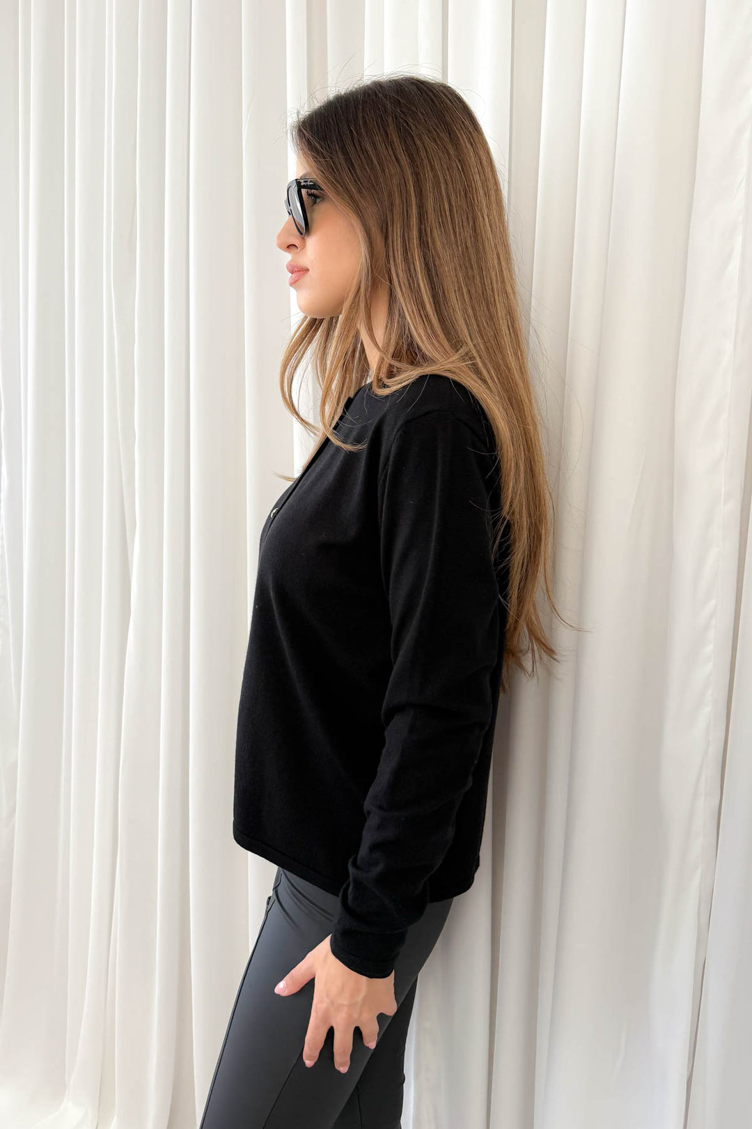 MPL Women's Buttoned Loose Cardigan 5705 - Tomelloso