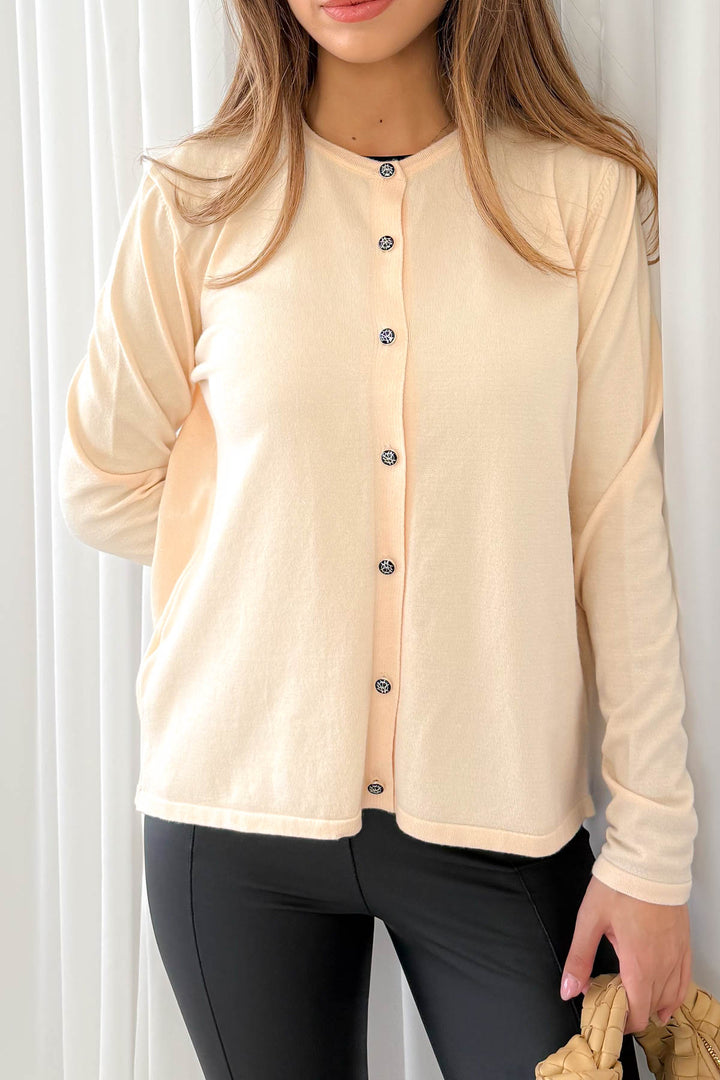 MPL Women's Buttoned Loose Cardigan 5705 - Calexico