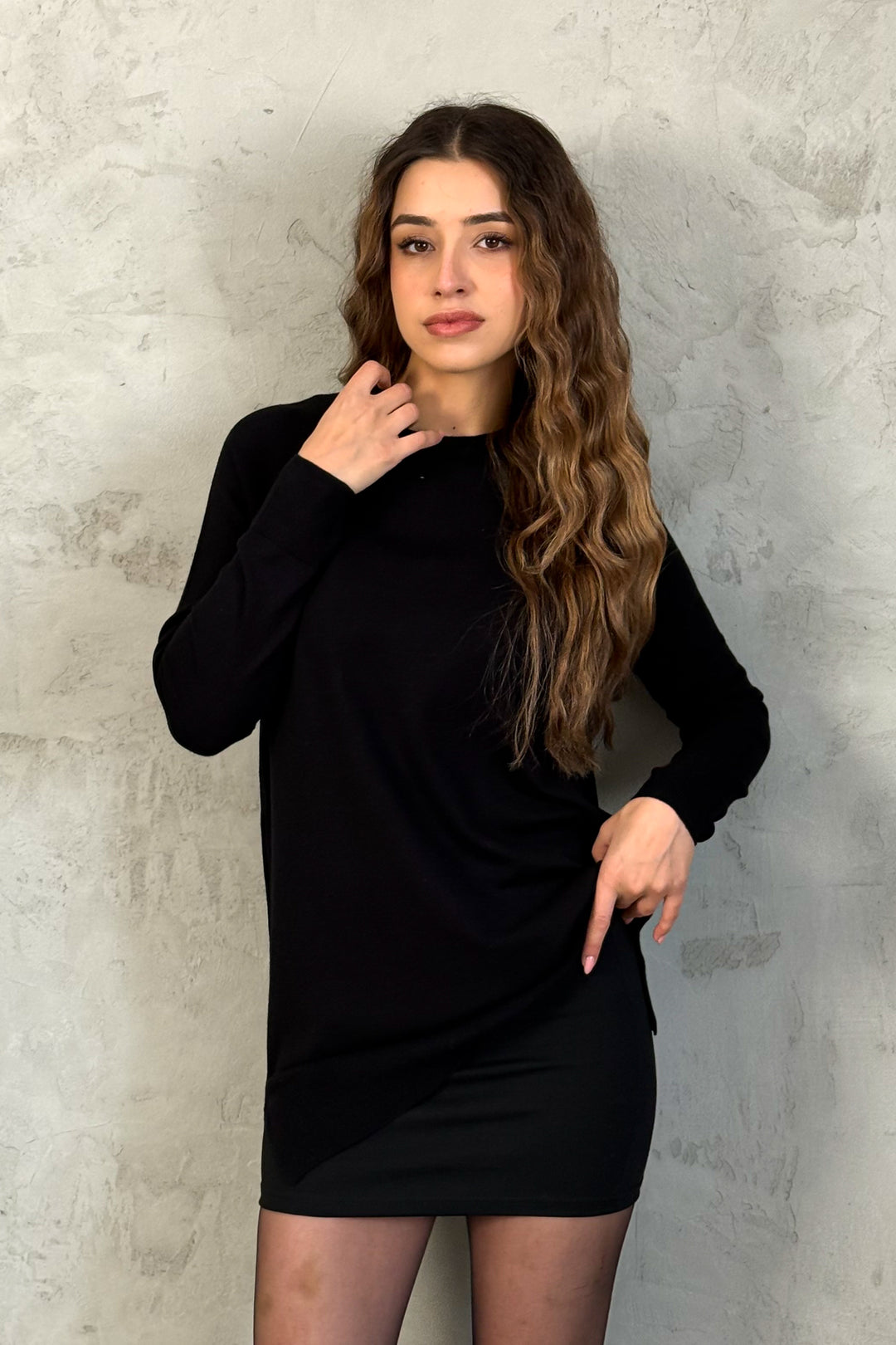 MPL Kadın Reğlan Kol Triko Tunik 5709 - Martinez