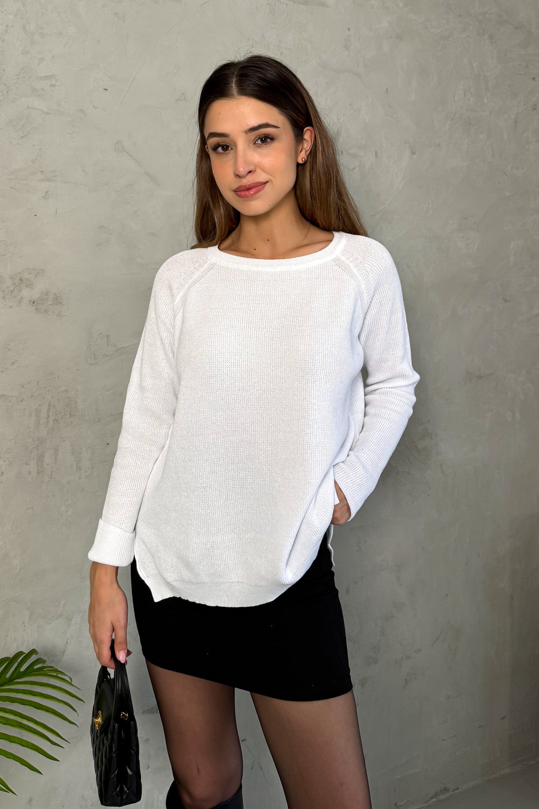 MPL Woman Raglan Sleeve Loose Sweater 5791 - Oakville