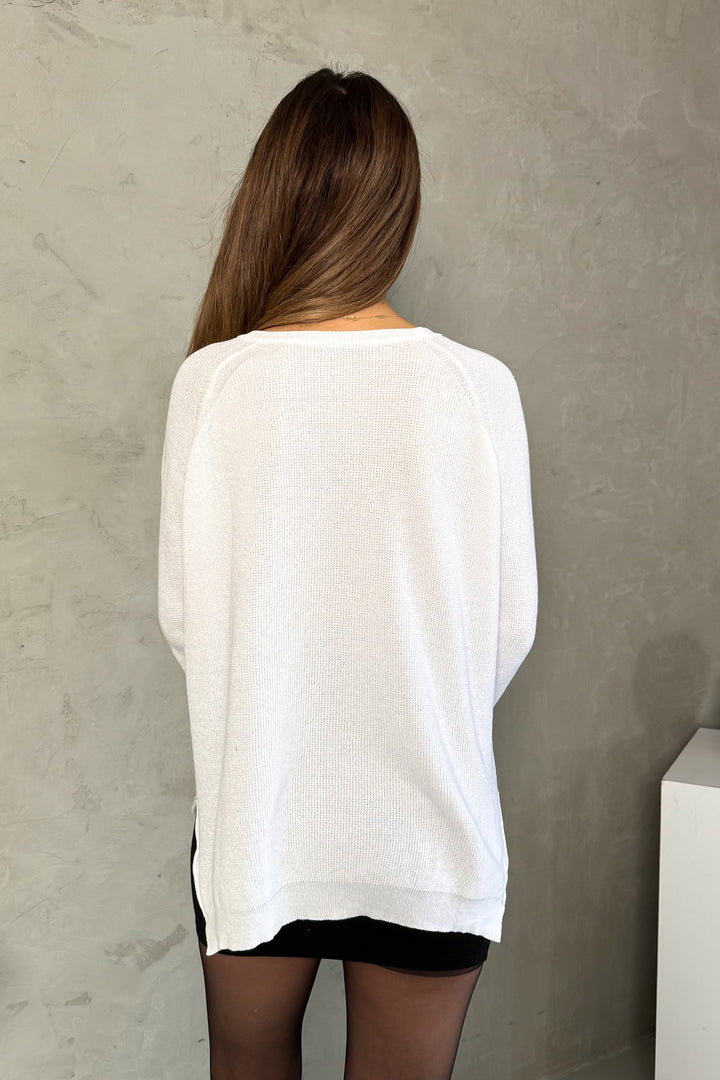 MPL Woman Raglan Sleeve Loose Sweater 5791 - Edmonton