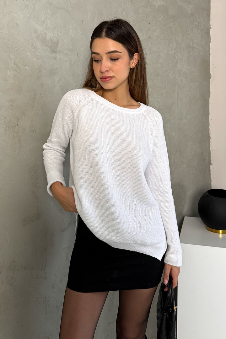 MPL Woman Raglan Sleeve Loose Sweater 5791 - Oakville