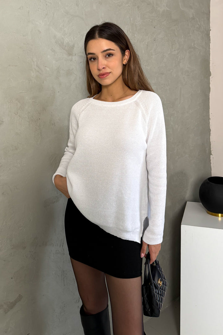 MPL Woman Raglan Sleeve Loose Sweater 5791 - Oakville