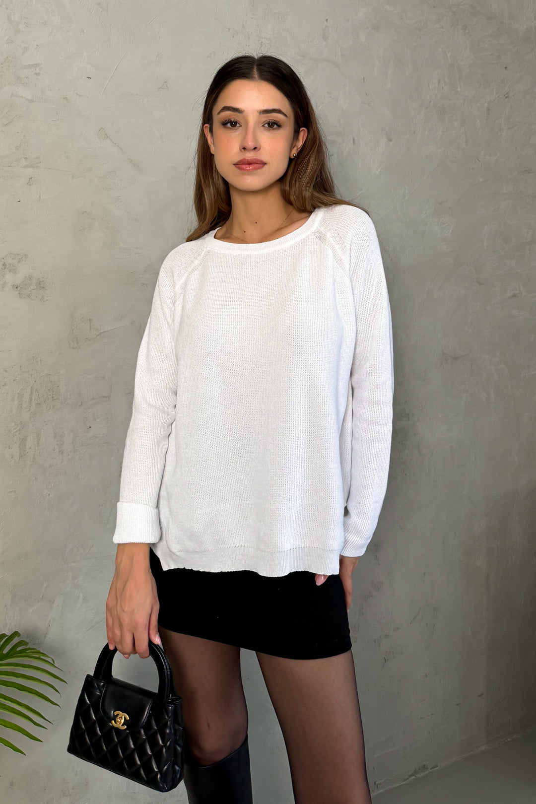 MPL Woman Raglan Sleeve Loose Sweater 5791 - Edmonton