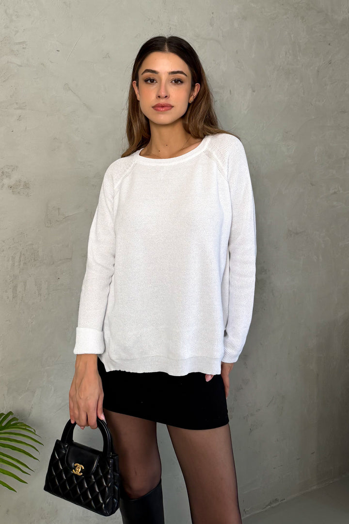 MPL Woman Raglan Sleeve Loose Sweater 5791 - Edmonton