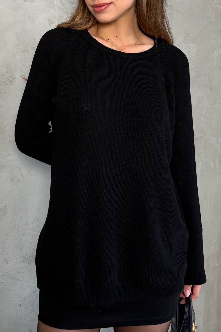 MPL Woman Raglan Sleeve Loose Sweater 5791 - Clarksville