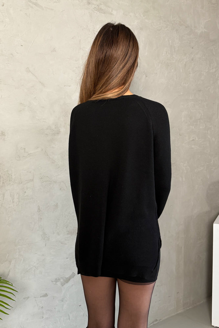MPL Woman Raglan Sleeve Loose Sweater 5791 - Clarksville