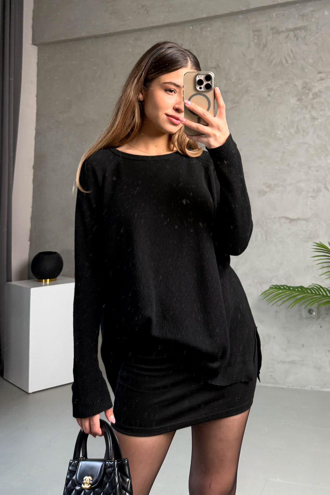MPL Woman Raglan Sleeve Loose Sweater 5791 - Clarksville