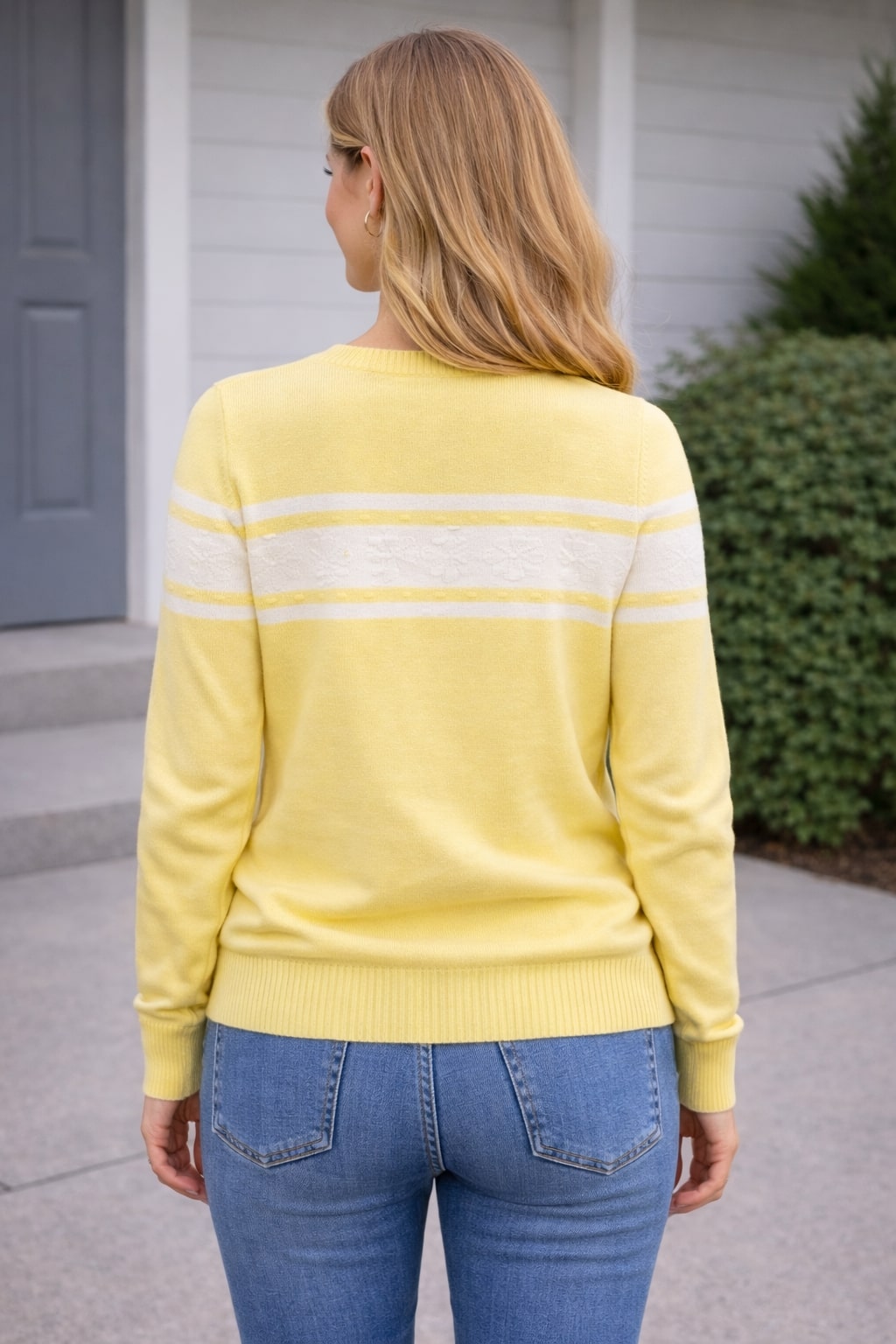 MPL Woman Front Striped Sweater 5825 - Saguenay